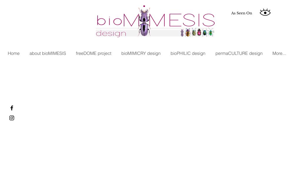 BIOMIMESIS DESIGN - Startupeasy