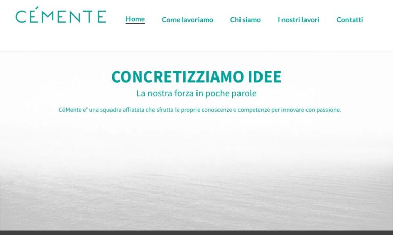 CEMENTE - Startupeasy