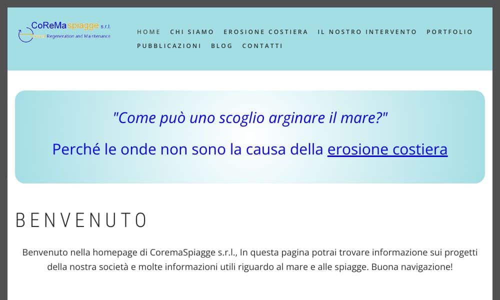 COREMA SPIAGGE - Startupeasy