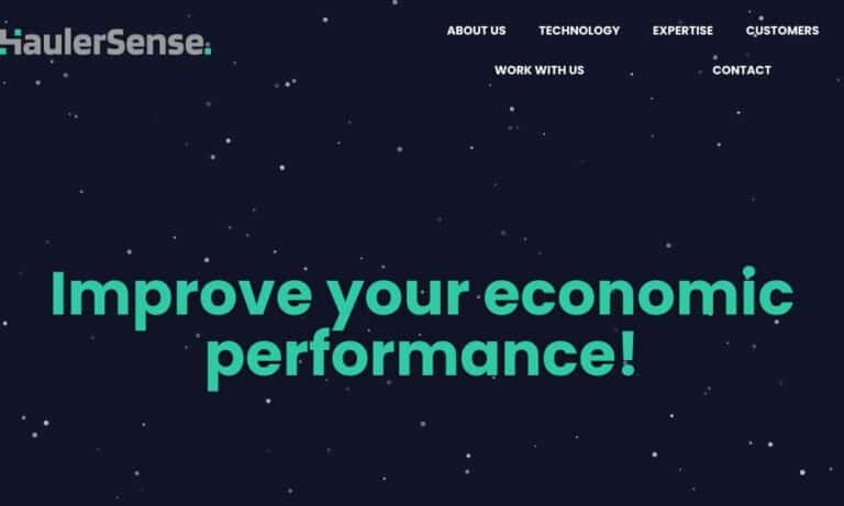 HAULERSENSE - Startupeasy