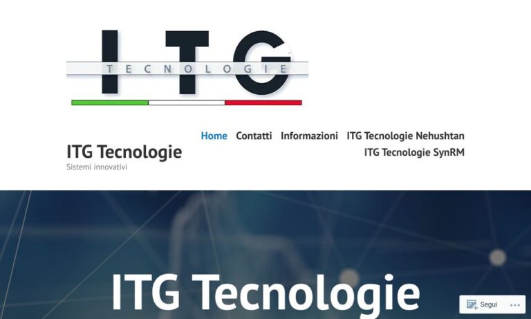 ITG TECNOLOGIE - Startupeasy