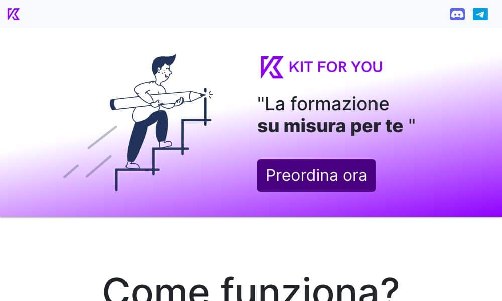 KIT FOR YOU - Startupeasy