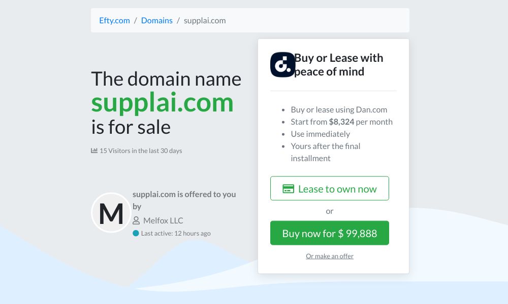 SUPPLAI - Startupeasy