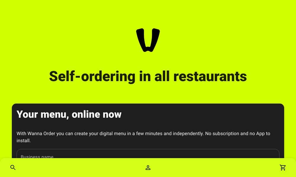 WANNA ORDER - Startupeasy